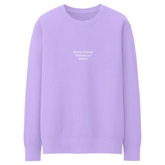 Ariana Grande lavender sweetener crewneck - Picture 2 of 2